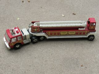 Tonka Fire Truck Engine 33 Inches Ladder Lights And Sound Do Not Work