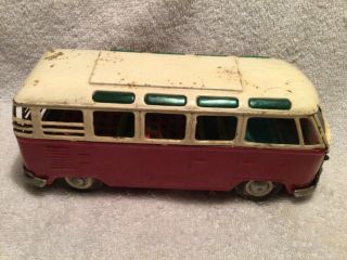 Vtg.  Toy Volkswagen VW Bus Sign Of Quality Made In Japan 9 1/2 Inches Long 2014 2
