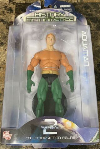 Aquaman History Of The Dc Universe Series 2 Collector Action Figure Nib