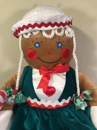 Target Christmas Holiday Gingerbread Girl Plush Doll 21 