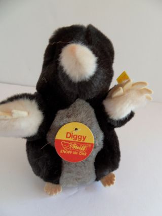 Steiff Mole With All Ids Made In Germany 2792