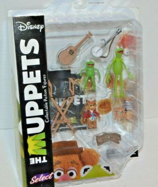 Diamond Select Toys The Muppets Kermit Bean And Robin And
