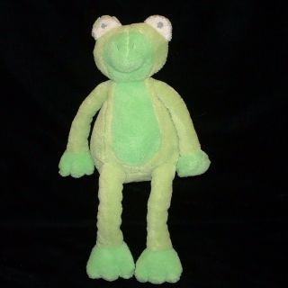 Old Navy Green Frog Plush Stuffed Animal 13 Inches