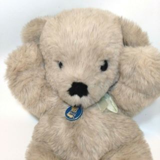 Dakin Big Cuddles Teddy Bear Plush Vintage 1979 Pillow Pet Beige Stuffed Animal