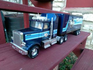 Vintage Nylint Silver Knight Express,  Semi Truck Tractor Trailer (rare)