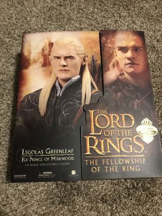 Sideshow Exclusive Lotr 1/6 Scale Fellowship Of The Ring " Legolas Greenleaf "