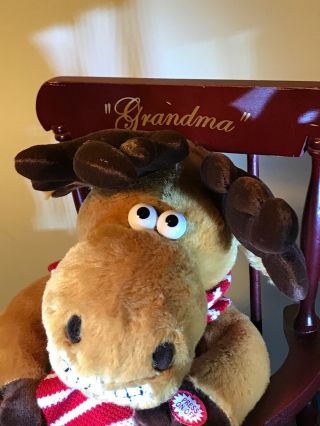 Dan Dee Animated Singing Rocking Chair Plush Grandma Got Run Over By A Reindeer 3