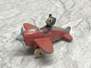 Vintage Red Sun Rubber Mickey Mouse Mickey 