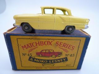 Vintage Matchbox Lesney No.  45a Vauxhall Victor 1958