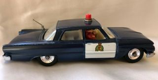 Dinky Toy R.  C.  M.  P.  Patrol Car with Box - Made in England (1960 ' s era) 2