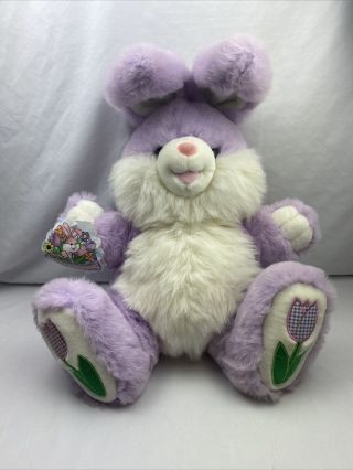 Dan Dee Hoppy Hopster Light Purple 22 " Easter Bunny Rabbit Plush W/ Tag Read