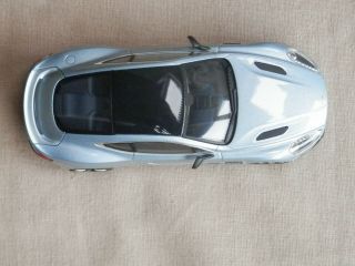 Aston Martin Vanquish 2013,  rare 1:43 Kyosho model,  silver,  A1 2