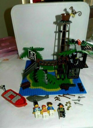 1989 Lego Pirates Set 6270 Forbidden Island No Instructions Xmas Wow