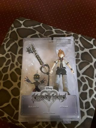 Disney Kingdom Hearts Roxas & Soldier Action Figures Diamond Select