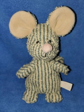Vintage Russ Home Buddies 6” Bean Bag Plush Terry Cloth Sniffy Mouse 4711