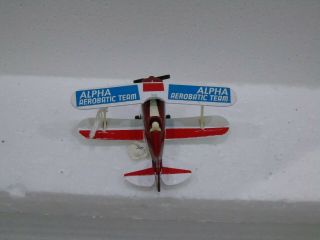 Matchbox Pre Pro Decal Skybuster Pitts Special Alpha Aerobatic Team Ex Employee