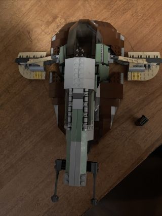 Lego Star Wars 6209 Slave One With Instructions 3