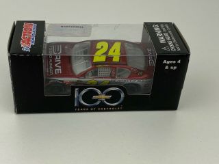 2011 24 Jeff Gordon Aarp Chevy 100 Years Cot 1/64 Action Nascar Diecast