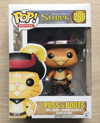 Funko Pop Shrek - Puss In Boots,  Protector