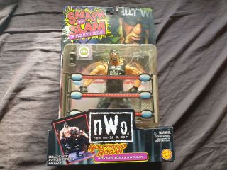 Hollywood Hogan Wcw Nwo Toybiz Smash N Slam Figure 1999 Wwe Wwf