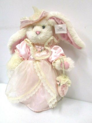 Dan Dee Collectors Choice Plush Bunny Rabbit Pink Umbrella Stuffed Animal Fancy