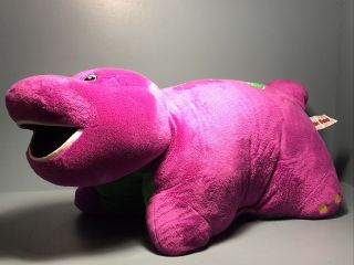 Pillow Pets Barney the Purple Dinosaur 18 