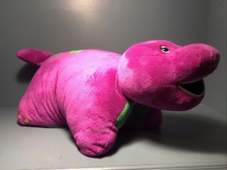 Pillow Pets Barney the Purple Dinosaur 18 
