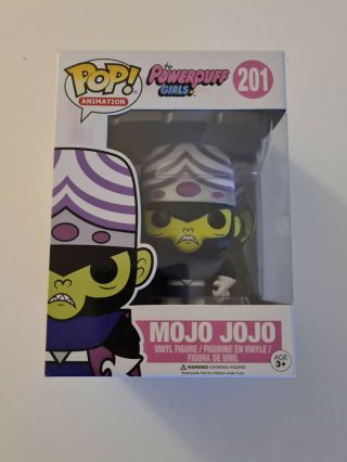 Funko Pop Vinyl Animation Powerpuff Girls Mojo Jojo 201 Vaulted