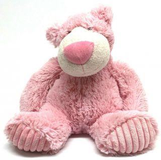 Aurora Baby Pink Plush Teddy Bear Stuffed Animal 12 " Lovey Toy Soft Cute