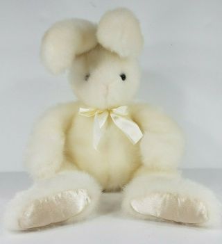 First & Main Cottontail White 17 Inch Plush Easter Bunny Rabbit Stuffed Animal