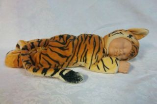 Unimax Toys Anne Geddes Tiger Baby Doll Bean 18 " Plush Soft Toy Stuffed Animal
