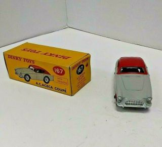 Dinky Toys No.  167 A.  C.  Aceca Coupe With Windows