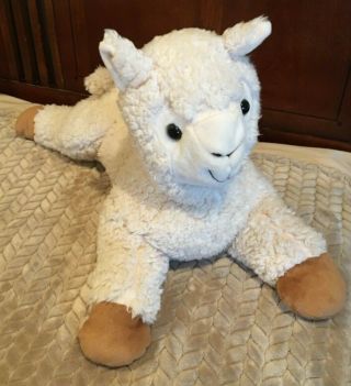 Dan Dee Large Laying Ultra Soft Plush Lamb Sheep Stuffed Animal Toy 25 