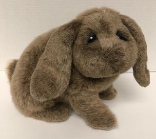 Lou Rankin Blaize Lop - Ear Bunny Rabbit 12 " Plush Brown Dakin Stuffed Animal