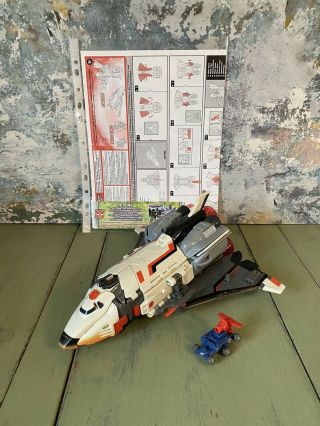 Transformers Armada Giga Cons - Jetfire & Comettor - 100 Complete Figure 2003