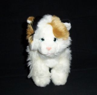 Animal Alley Kitty Cat Kitten White Black Orange Calico Stuffed Plush Toys R Us