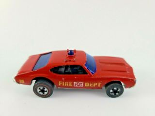 Vintage Redline Hot Wheels Red Fire Dept