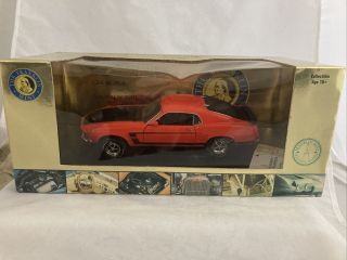 1/24 Franklin 1969 Ford Mustang Boss 302,  Orange