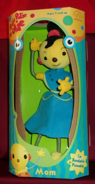 Rolie Polie Olie Plush Mom Bendable Legs,  Arms,  Antenna Doll Toy
