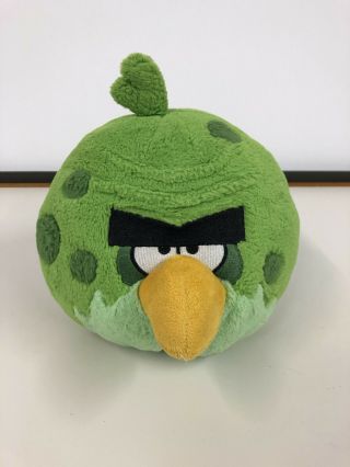 Angry Birds Space Incredible Terence Green Bird Plush 8 " Stuffed Toy No Sound