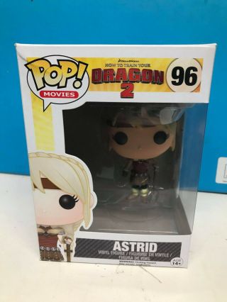 Funko Pop Vinyl Figure - Astrid 96 - How To Train Your Dragon 2 - Vaulted