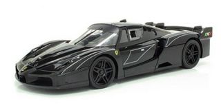Box Ferrari Fxx Evoluzione Black 1/18 Diecast Model Car Hotwheels T6920