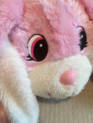 Dan Dee Large Floppy Pink Bunny Rabbit Cuddle Pillow Plush 35 