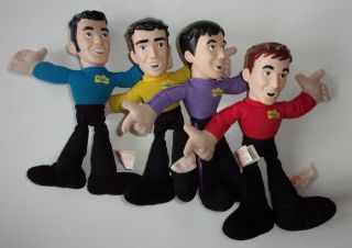 The Wiggles 8 " Plush Set Of 4 -