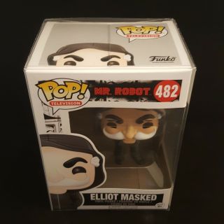 Funko Pop Mr Robot Elliot Masked Sdcc 2017 Exclusive - Missing Sticker
