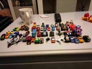 Vintage Micro Machines Nano Speed Road Champs And Others Micro Cars Bundle X 50