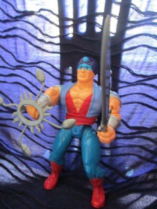 Greywolf From Conan The Adventurer,  Vintage,  Action Figure Hasbro 1992,  Weapons