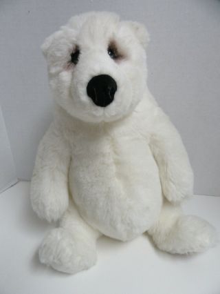 Dakin Lou Rankin Friends Plush Stuffed Animal Toy Polar Bear 13 " Vintage