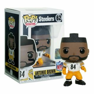 Funko Pop Antonio Brown 62 Exclusive [nfl Steelers] Vinyl Figure