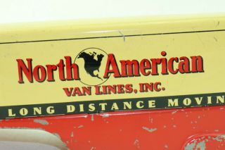Marx North American Van Lines Semi Trailer Only - Pressed Steel - Usa